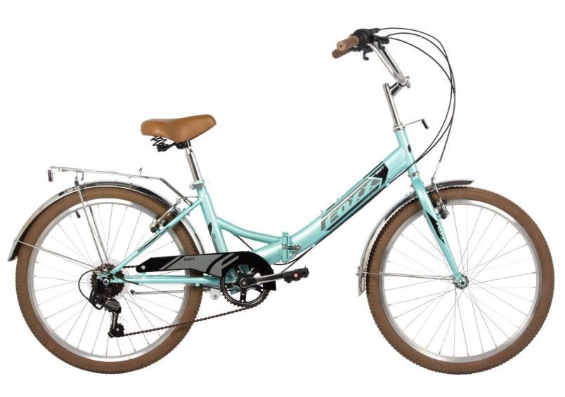 Изображение Велосипед Foxx Shift 6.V 24 (168407) (зеленый/24 "/13.7 ")-2024 года 24SFV.SHIFT.GN4