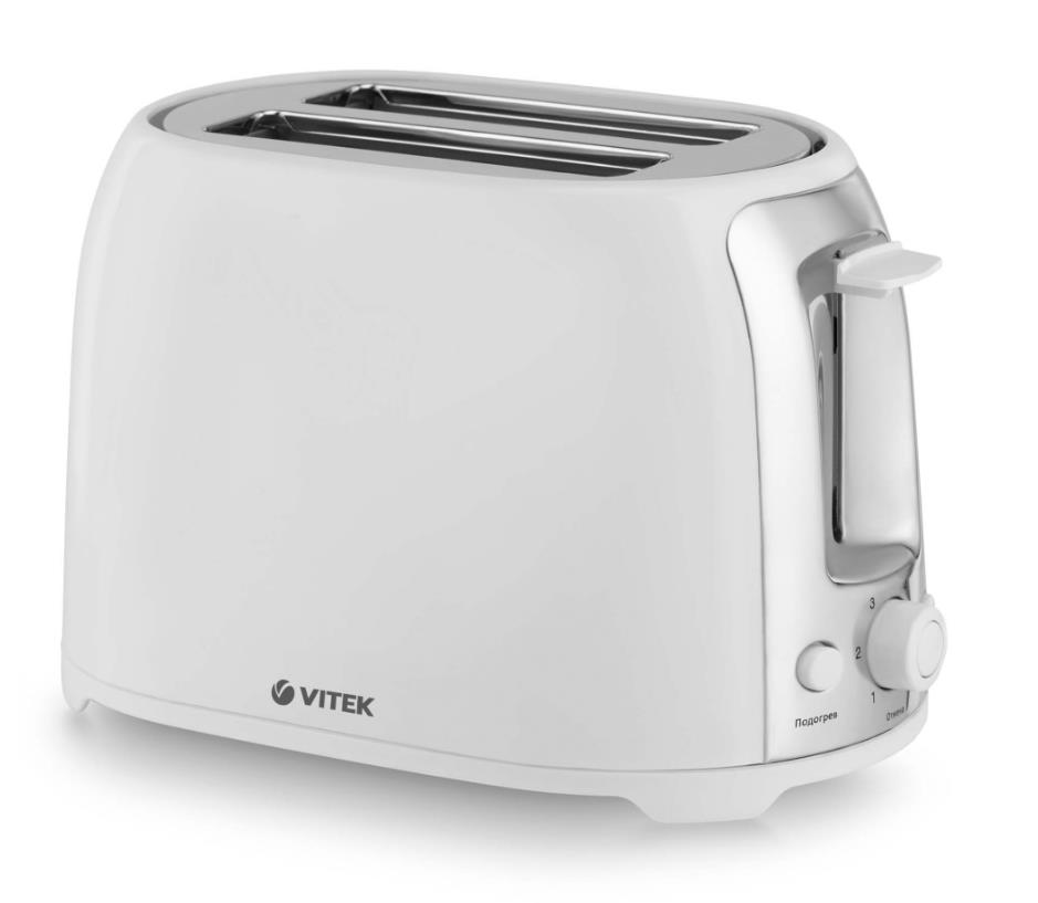 Изображение Тостер VITEK VT-1582 W (750 Вт  белый)