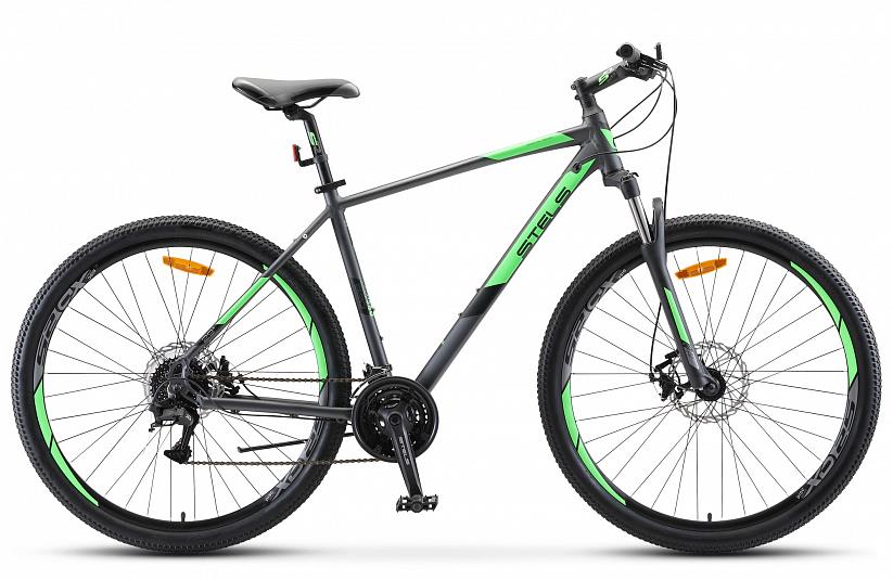 Изображение Велосипед Stels Navigator 920 MD 29 V010 (зеленый, антрацитовый/29 "/16.5 ")-2020 года LU094357*LU085108