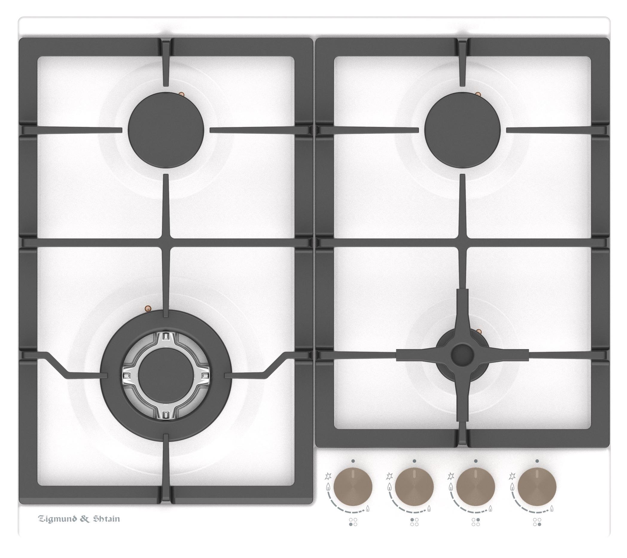 Изображение Варочная панель Zigmund & Shtain G 14.6 W (белый)