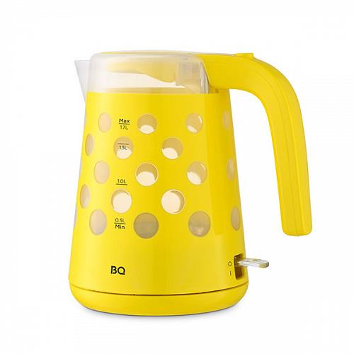 Изображение Электрический чайник BQ KT1713P (2200 Вт/1,7 л /пластик/желтый)