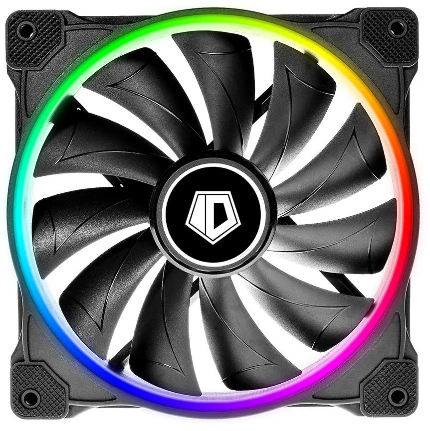 Изображение Вентилятор ID-Cooling RGB Series (1600 об/мин , 140x140x25 мм,4-pin PWM)