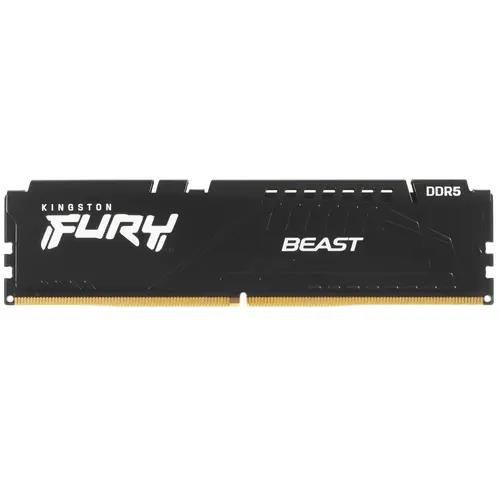 Изображение Оперативная память 16 GB DDR5 Kingston Fury Beast Black AMD (44800 Мб/с, 5600 МГц, CL36)