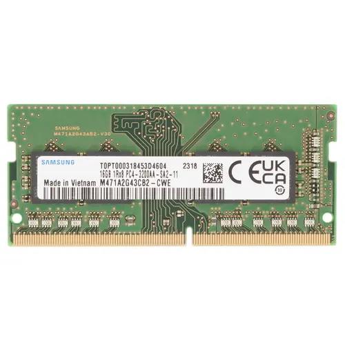 Изображение Оперативная память 16 GB DDR4 Samsung M471A2G43CB2-CWE (25600 МБ/с, 3200 МГц, CL22)