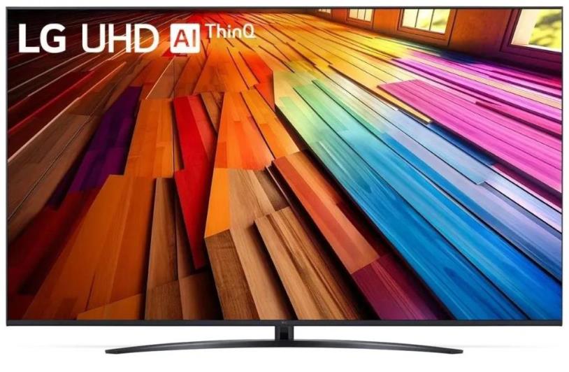 Изображение Телевизор LG 75UT81006LA.ARUB 75" 4K UHD Smart TV черный