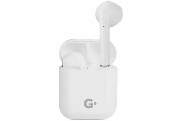 Изображение Bluetooth-гарнитура/наушники GEOZON G-BASE WRL G-S04WHT  (белый)