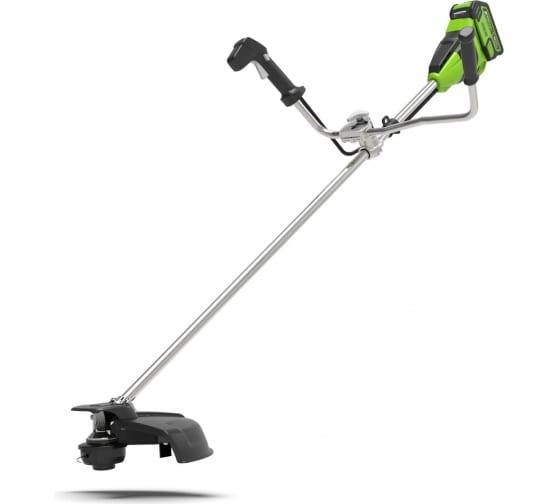 Изображение Триммер Greenworks GD40BCB с АКБ и ЗУ (электрический/)