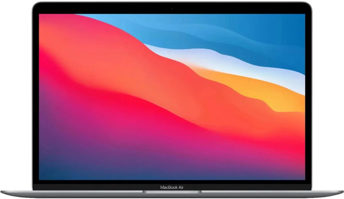 Изображение Ноутбук Apple MacBook Air 2020 (Apple  3200 МГц/ SSD 256 ГБ  /RAM 8 ГБ/ 13.3" 2560x1600/VGA встроенная/ macOS) (MGN63HN/A)