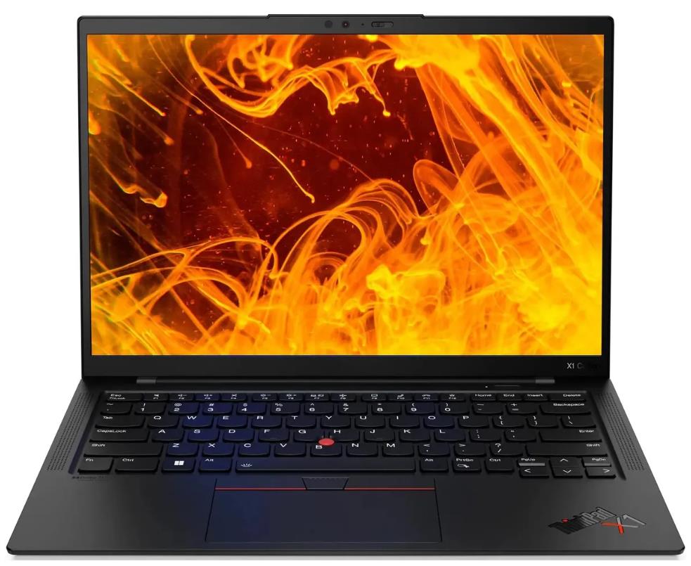 Изображение Ноутбук Lenovo ThinkPad X1 Carbon Gen10 (Intel 1265U 1800 МГц/ SSD 2048 ГБ  /RAM 16 ГБ/ 14" 1920x1200/VGA встроенная/ Windows 11 Pro) (21CCSBF101)