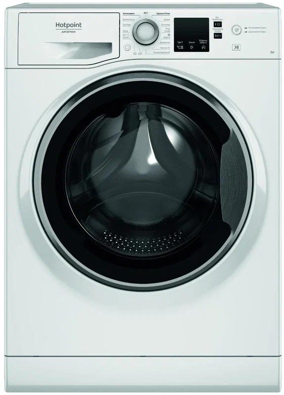 Изображение Стиральная машина HOTPOINT NUS 5015 S RU, белый (фронтальная, 5 кг, 1000 об/мин )