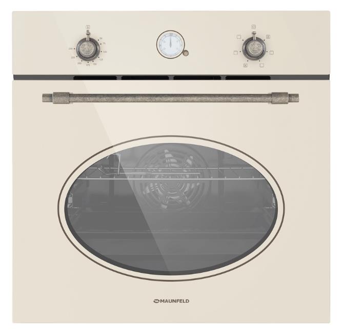 Изображение Духовой шкаф MAUNFELD EOEFG.566RIB.RT (56 л , бежевый)