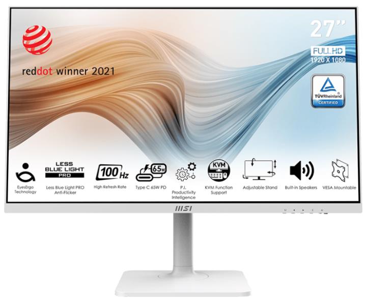 Изображение Монитор MSI Modern MD272XPW (27 "/1920x1080/TFT IPS)