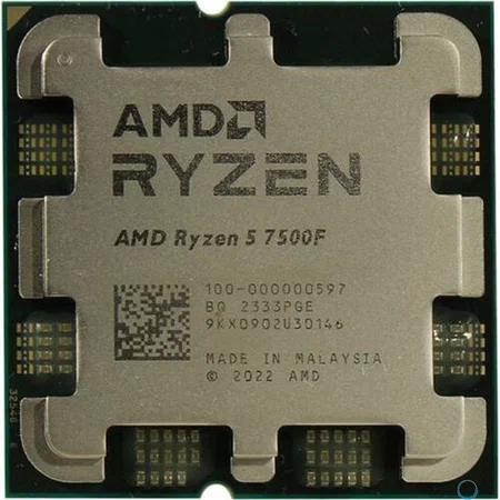 Изображение Процессор AMD Ryzen 5 7500F OEM (5200 МГц, AM5) (OEM)