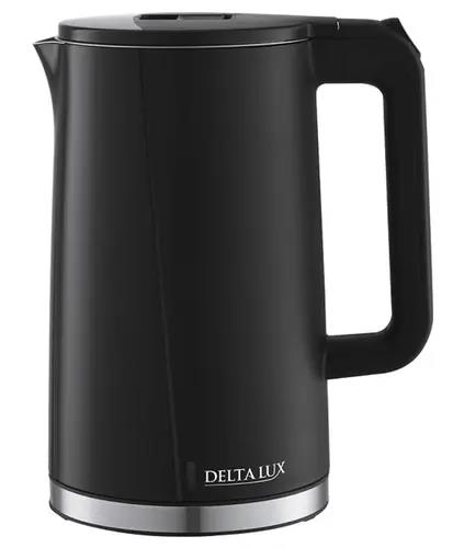 Изображение Электрический чайник DELTA LUX DE-1011 (2200 Вт/1,8 л /пластик/черный)