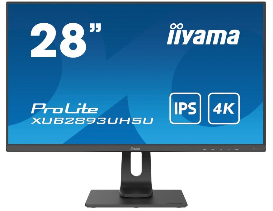 Изображение Монитор Iiyama ProLite XUB2893UHSU-B5 (28 "/3840x2160/TFT IPS)