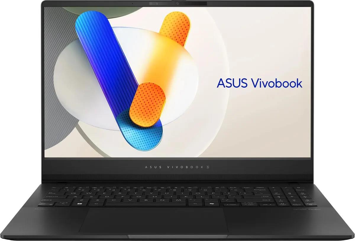 Изображение Ноутбук Asus Vivobook S 15 OLED S5506MA-MA066W (Intel 125H 1200 МГц/ SSD 1024 ГБ  /RAM 16 ГБ/ 15.6" 2880x1620/VGA встроенная/ Windows 11 Home) (90NB14E1-M004X0)