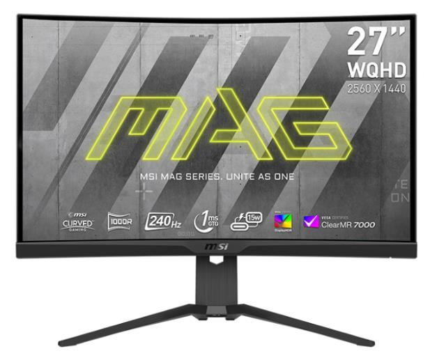 Изображение Монитор MSI MAG 275CQRXF (27 "/2560x1440/TFT *VA)