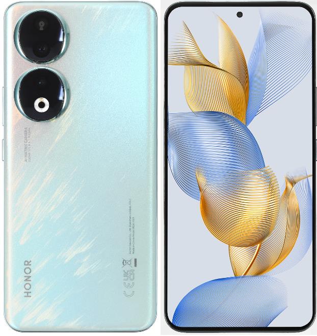 Изображение Смартфон HONOR 90 (256 Гб/8 Гб) голубой