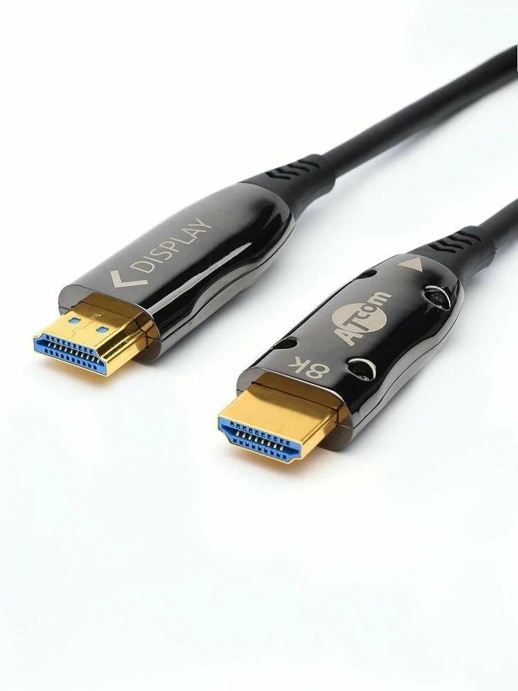 Изображение Кабель Atcom AT8879 HDMI-HDMI (черный) (15 м)