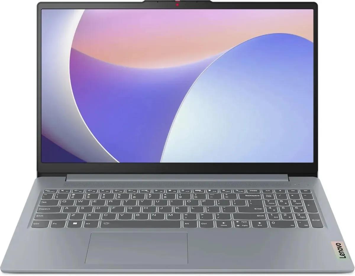 Изображение Ноутбук Lenovo IdeaPad Slim 3 15IRH8 (Intel 13420H 2100 МГц/ SSD 512 ГБ  /RAM 8 ГБ/ 15.6" 1920x1080/VGA встроенная/ Без ОС) (83EM000CLK)