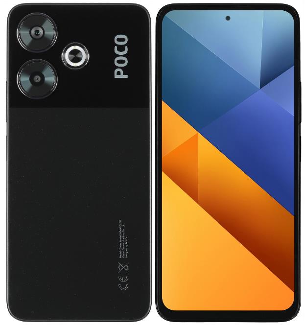 Изображение Смартфон Xiaomi POCO M6 (128 Гб/6 Гб) черный