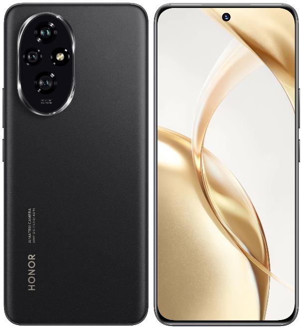 Изображение Смартфон HONOR 200 (512 Гб/12 Гб) черный