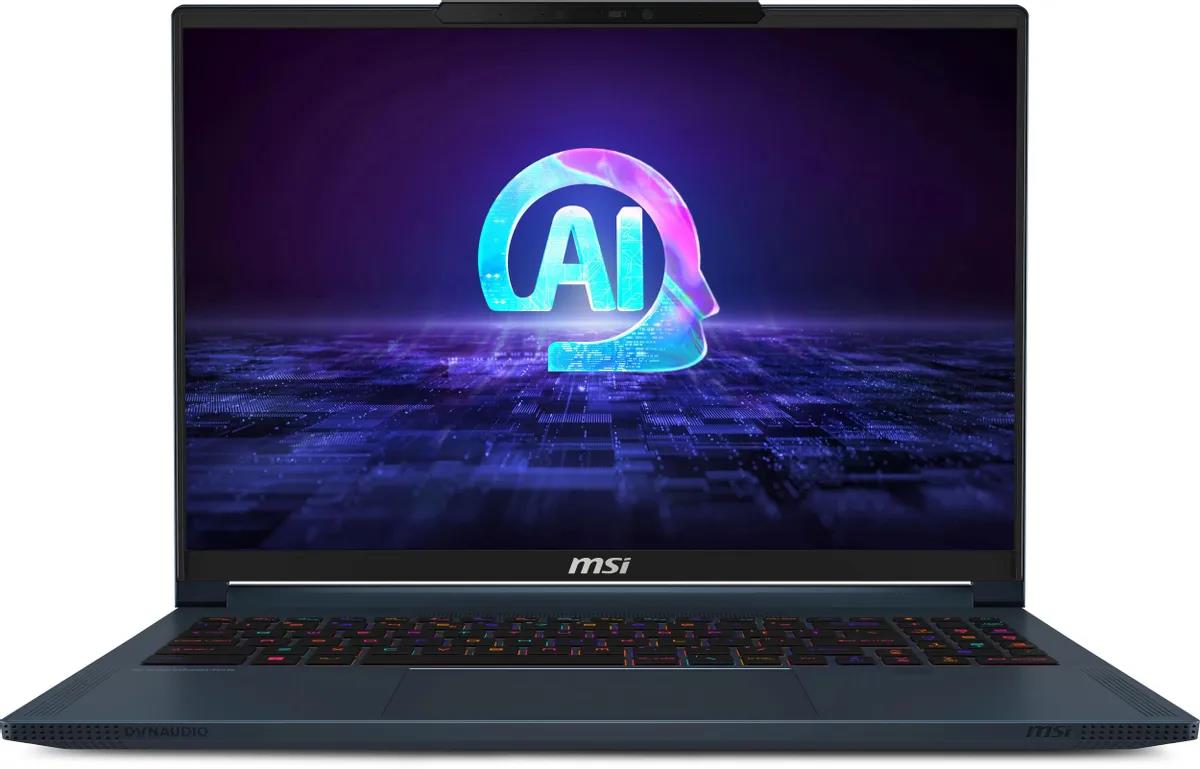 Изображение Ноутбук MSI Stealth 16 AI Studio A1VHG-061RU (Intel 185H 2300 МГц/ SSD 2048 ГБ  /RAM 32 ГБ/ 16" 3840x2400/VGA дискретная/ Windows 11 Home) (9S7-15F312-061)