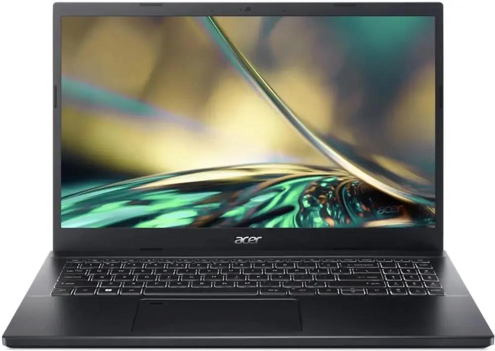 Изображение Ноутбук Acer Aspire 7 A715-76G-54NX (Intel 12450H 2000 МГц/ SSD 512 ГБ  /RAM 8 ГБ/ 15.6" 1920x1080/VGA дискретная/ Без ОС) (NH.QMEEM.001)