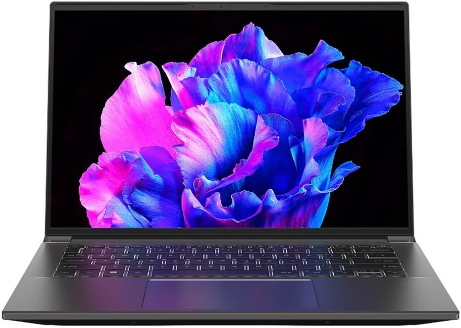 Изображение Ноутбук Acer Swift SFX14-72G-72DH (Intel 155H 1400 МГц/ SSD 1024 ГБ  /RAM 32 ГБ/ 14.5" 2880x1800/VGA дискретная/ Windows 11 Home) (NX.KTUCD.001)