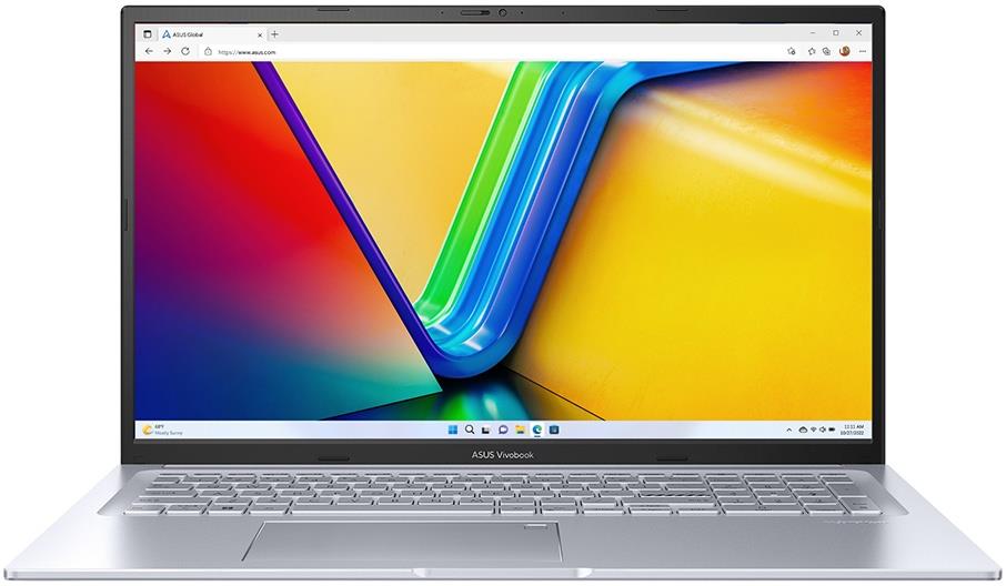 Изображение Ноутбук Asus Vivobook 17X K3704VA-AU087 (Intel 13700H 2400 МГц/ SSD 512 ГБ  /RAM 16 ГБ/ 17.3" 1920x1080/VGA встроенная/ Без ОС) (90NB1092-M005D0)