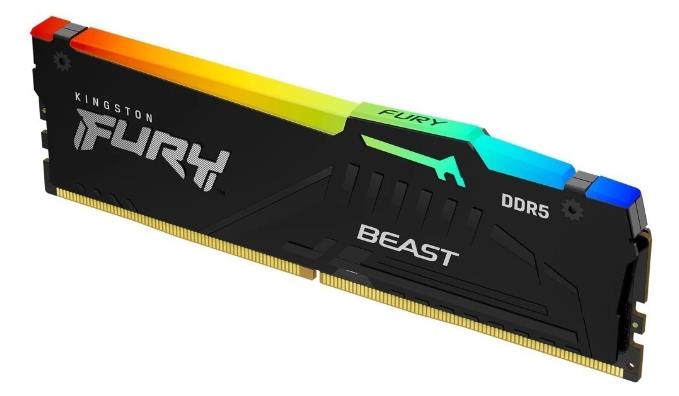 Изображение Оперативная память 8 GB DDR5 Kingston Fury Beast RGB EXPO (44800 Мб/с, 5600 МГц, CL36)