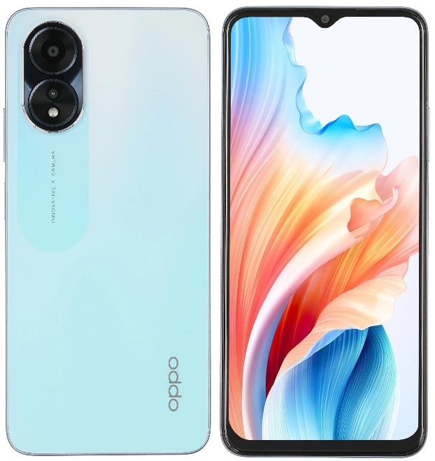 Изображение Смартфон OPPO A18 (128 Гб/4 Гб) голубой