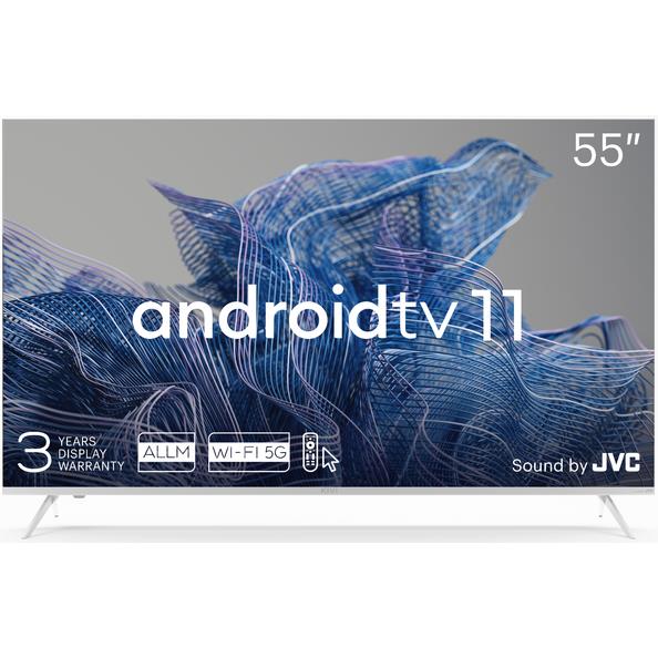 Изображение Телевизор Kivi 55U750NW 55" HDR, 4K Ultra HD Smart TV белый