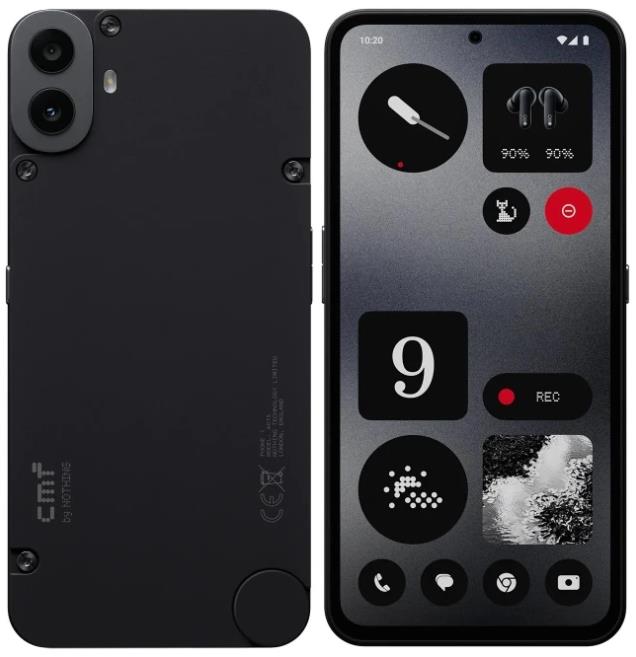 Изображение Смартфон CMF Phone 1 (256 Гб/8 Гб) черный