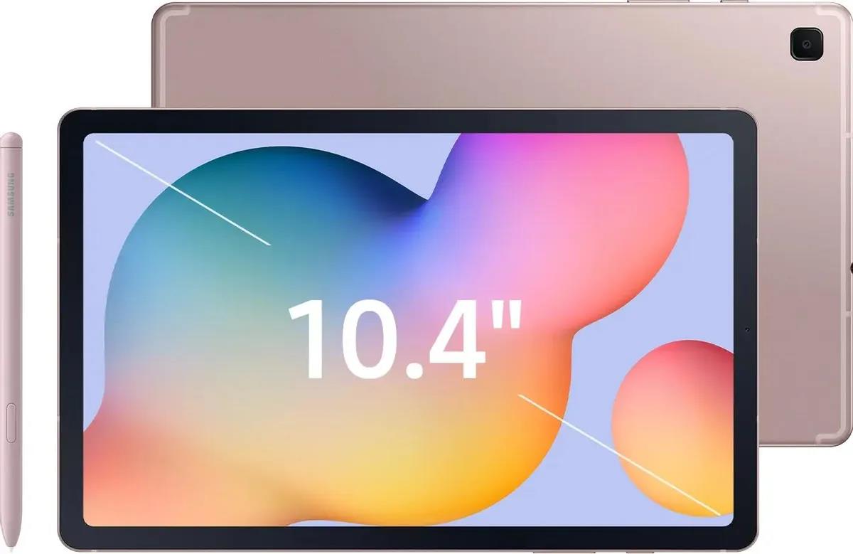 Изображение Планшет Samsung Galaxy Tab S6 Lite SM-P625, 10.4", 128 Гб/4 Гб, GPS, , розовый (SM-P625NZIECAU)