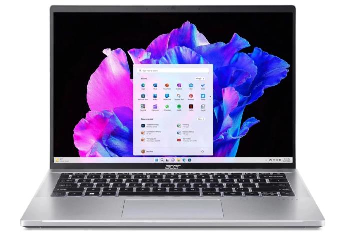 Изображение Ноутбук Acer Swift Go 14 SFG14-71-52F0 (Intel 13420H 2100 МГц/ SSD 512 ГБ  /RAM 16 ГБ/ 14" 2880x1800/VGA встроенная/ Windows 11 Home) (NX.KLQCD.007)