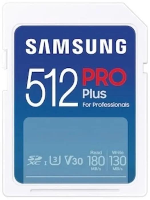 Изображение Карта памяти Samsung SDXC PRO Plus Class 10 512 Гб  MB-SD512S/EU