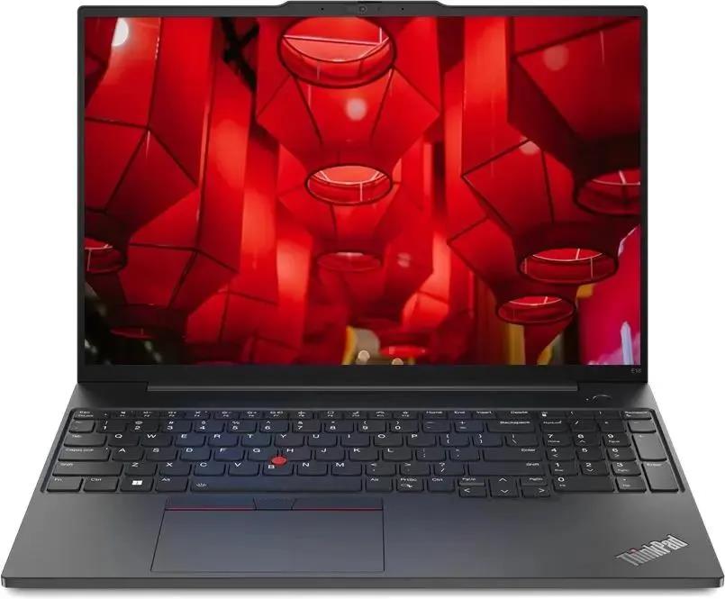Изображение Ноутбук Lenovo ThinkPad E16 Gen 1 (Intel 1355U 1700 МГц/ SSD 512 ГБ  /RAM 16 ГБ/ 16" 1920x1200/VGA встроенная/ Без ОС) (21JN009NRT)