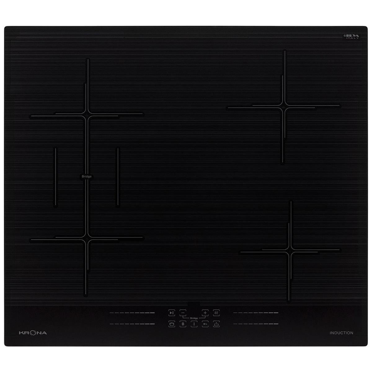 Изображение Варочная панель Krona GENESIS 60 BL (черный)