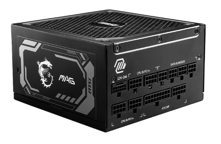 Изображение Блок питания MSI MAG A1000GL PCIE5 (306-7ZP9B11-CE0) (1000 Вт )