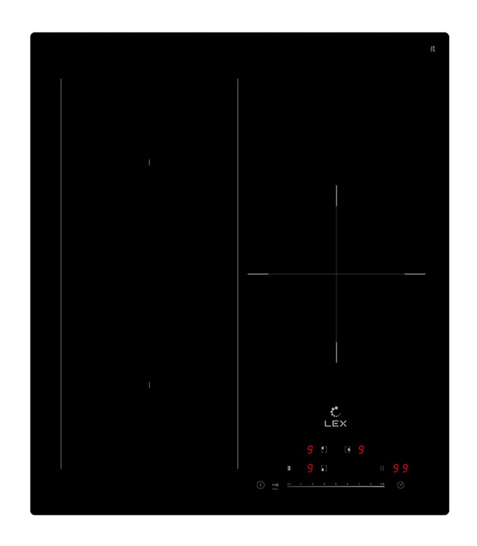 Изображение Варочная панель LEX EVI 431A BL (черный)