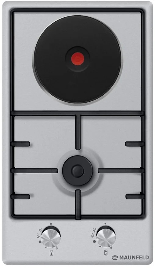 Изображение Варочная панель MAUNFELD EEHS.32.3ES.KG (нержавеющая сталь)