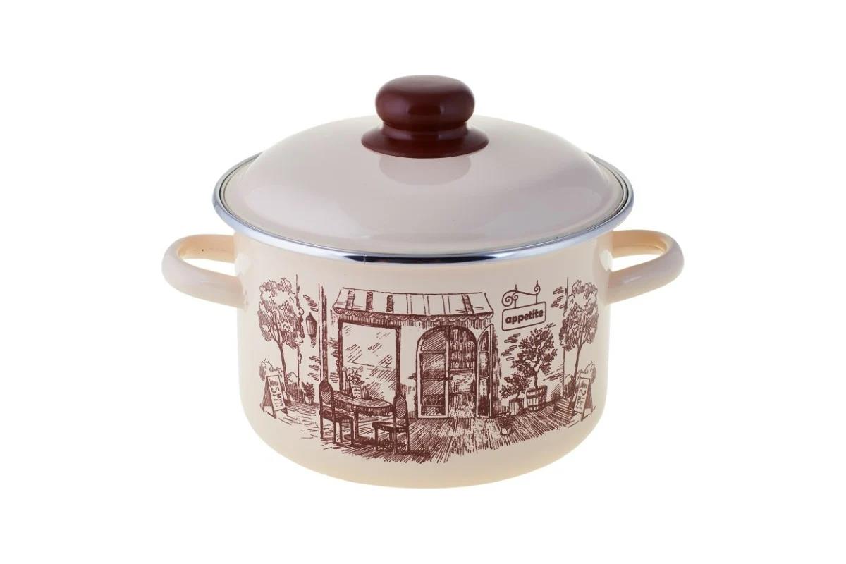 Изображение Кастрюля Appetite 1RD221М CAFE (5,5 л )