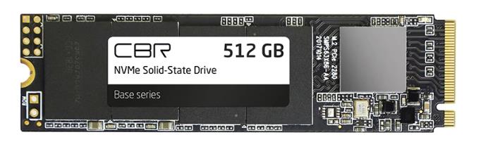 Изображение SSD диск CBR Base 512 Гб 2280 (SSD-512GB-M.2-BS24b)