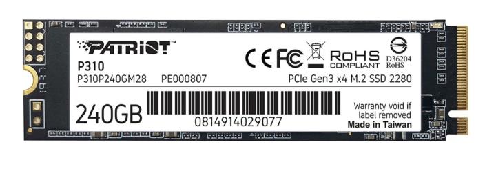 Изображение SSD диск Patriot P310 240 Гб 2280 (P310P240GM28)