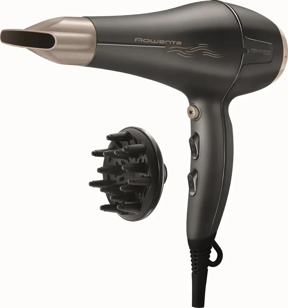 Изображение Фен Rowenta CV7827F0 (2100 Вт /коричневый, серый)