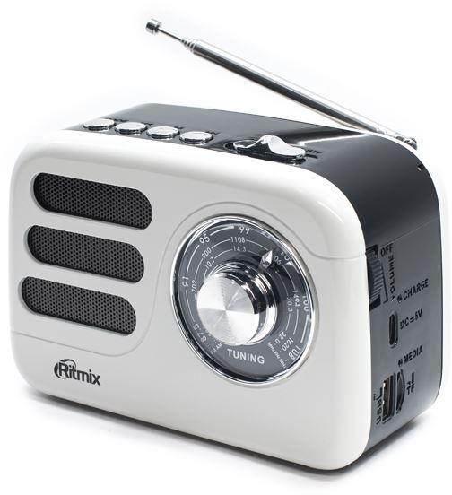 Изображение Радиоприемник Ritmix RPR-033 WHITE белый