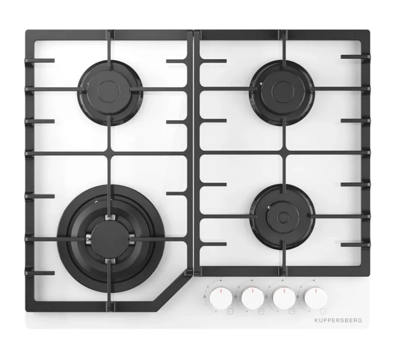 Изображение Варочная панель Kuppersberg FG 66 W (белый)