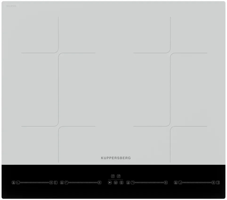 Изображение Варочная панель Kuppersberg ICI 622 W (белый)