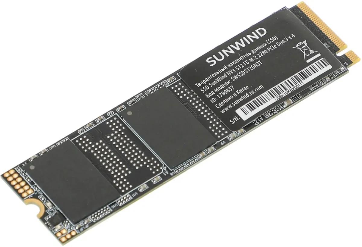 Изображение SSD диск Sunwind NV3 512 Гб 2280 (SWSSD512GN3T)